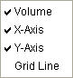 Show Hide Option drop down